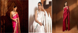 ফ্যাশনে আনুন রাজকীয় ছোঁয়া! সিল্ক না কি হ্যান্ডলুম? সেরা উৎসবের সাজ বেছে নিন তারকাদের থেকে।