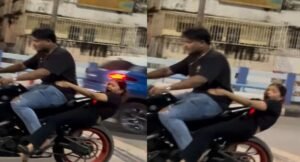 চলন্ত বাইকে ‘ধুম’ স্টান্ট! চাকার ফাঁকে আটকে গেল গোপনাঙ্গ, মুম্বইয়ের তরুণীর আর্তনাদে কাঁপল নেটপাড়া