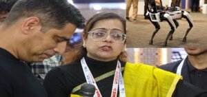চিনা প্রযুক্তির ‘নকল’ রোবট কুকুর! ভারত মণ্ডপমের AI সম্মেলন থেকে ঘাড়ধাক্কা খেল নয়ডার নামী বিশ্ববিদ্যালয়