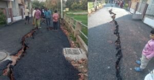 ৫.৫ মাত্রার জোরাল ভূমিকম্প! বেহালা পর্ণশ্রীতে চৌচির রাস্তা, আতঙ্কে স্থানীয়রা