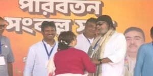 মোদীর ব্রিগেড মঞ্চে মিঠুন, অনেক দিন পর সভায় উপস্থিত দিলীপ ঘোষ