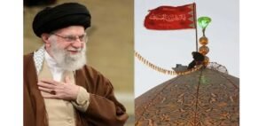 ইরানের মসজিদের চূড়ায় ‘লাল পতাকা’! যুদ্ধের সংকেত না কি চরম প্রতিশোধ? কাঁপছে বিশ্ব