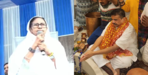 “মমতা যখন ঈদের নমাজে, শুভেন্দু তখন কালীঘাটে”-ভবানীপুরে শুরু ‘মহা-লড়াই’