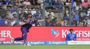 ইডেনে গতির তুফান! ৬ ফুট ৮ ইঞ্চির পেসারে কুপোকাত অভিষেক-ঈশান, ৭৫ লাখে ‘রত্ন’ পেল কেকেআর