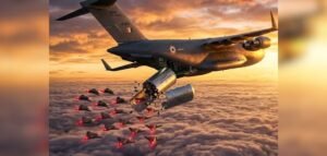 পণ্যবাহী বিমানই এবার হবে ‘ঘাতক’! ৫০০ কিমি দূর থেকে শত্রু খতম করবে IAF-এর বিশেষ ড্রোন সোয়ার্ম!