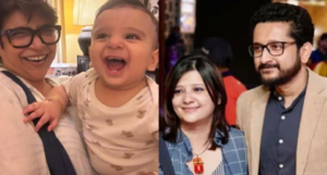 পরম-পুত্রের গালভরা হাসি, উঁকি দিচ্ছে খুদে দাঁত! পিসি-র কোলে নডির মিষ্টি ছবি দেখে ফিদা নেটপাড়া
