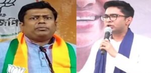 সই বিতর্কে অভিষেককে তলব সিআইডি-র! ‘মাটিতে নামুন’, পাল্টা হুঙ্কার সুকান্ত মজুমদারের