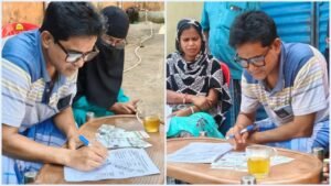 “রাজনীতি নয়, মানুষের সেবাই ধর্ম!”-অন্নপূর্ণা ভাণ্ডারের ফর্ম ফিলআপে নিজেই নেমে পড়লেন CPIM বিধায়ক