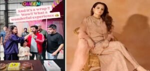 শুটিং শেষ হতেই কেক কেটে উদযাপন! পরিচালক বিকাশ বাহলের সঙ্গে বিশেষ পার্টিতে কঙ্গনা