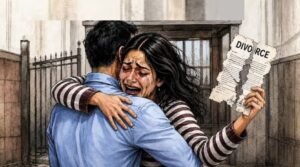 কোর্টরুমে অঝোরে কান্না! ডিভোর্সের কাগজ ছিঁড়ে স্বামীকে জড়িয়ে ধরলেন স্ত্রী, ভাইরাল ভিডিও