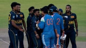 শ্রীলঙ্কার ক্রিকেটারের গায়ে হাত তুললেন ভারতের বৈভব সূর্যবংশী, ভাইরাল ভিডিও