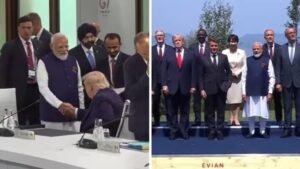 ১৬ মাস পর মুখোমুখি মোদী-ট্রাম্প, G-7 সম্মেলনে করমর্দন করলেন দুই বিশ্ব নেতা