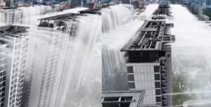 ভবনের ছাদ থেকে কৃত্রিম বৃষ্টি! তাপপ্রবাহ কমাতে চিনের অভিনব আবিষ্কার ঘিরে শোরগোল