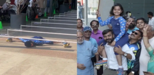 শরীরের অদ্ভুত বাঁক, রোলার স্কেটে ম্যাজিক! লিম্বো স্কেটিং-এ ইতিহাস গড়ল খুদে তক্ষী