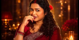 পুজোয় আসছে ‘বহুরূপী ২’! লাল শাড়ি আর গোলাপ ফুলে ছদ্মবেশে তাক লাগালেন সোহিনী সরকার