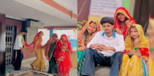 একমঞ্চে তিন কনের সিঁথিতে সিঁদুর দান! আমরোহায় একই বরকে তিন বোনের বিয়ের ভিডিও ঘিরে নেটদুনিয়ায় ঝড়