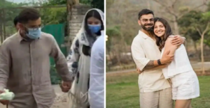 গ্ল্যামারের আলো ছেড়ে ফের বৃন্দাবনে ‘বিরুষ্কা’! মাস্কে মুখ ঢেকে সোজা প্রেমানন্দ মহারাজের আশ্রমে বিরাট-অনুষ্কা