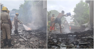 উদ্ধার হওয়া বাজি নিষ্ক্রিয় না করেই গোডাউনে ডাম্প! নীলগঞ্জে পুলিশি গুদামে ভয়াবহ বিস্ফোরণে চরম আতঙ্ক