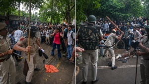 দিল্লি পুলিশের অস্বীকার ধোপে টিকল না! আন্দোলনকারীদের ওপর পেলেট গান চালানোর কথা স্বীকার করল CRPF