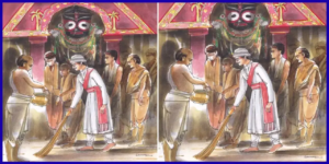 পুরীর রথযাত্রা শুরু: কেন সোনার ঝাড়ু দিয়ে রাস্তা পরিষ্কার করেন রাজা? জানুন নেপথ্যের আবেগ!