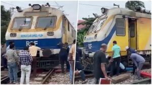 প্ল্যাটফর্মের ৫০০ মিটার দূরেই বিপত্তি! হঠাৎ লাইন থেকে বেরিয়ে গেল তালচের-পুরী মেমু ট্রেনের ইঞ্জিন