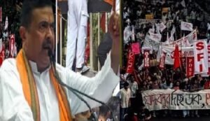 ‘রাষ্ট্রবাদ প্রতিষ্ঠা করব’,-যাদবপুর কান্ড নিয়ে এই প্রথম প্রতিক্রিয়া দিলেন শুভেন্দু