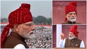 লালকেল্লায় মোদীর পাগড়ির ম্যাজিক, ৮০তম স্বাধীনতা দিবসে কোন নতুন স্টাইল আনলেন প্রধানমন্ত্রী?