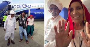 মাসে আয় মাত্র ৬ হাজার! অভাবকে বুড়ো আঙুল দেখিয়ে বাবা-মাকে প্রথমবার বিমানে তুললেন রাজস্থানের যুবক