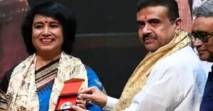 “ভীতি প্রদর্শনের দিন শেষ, সংবিধানের প্রতিটি স্তম্ভ সুরক্ষিত!” তসলিমার হাত ধরে বাম-তৃণমূল জমানাকে তীব্র আক্রমণ মুখ্যমন্ত্রীর