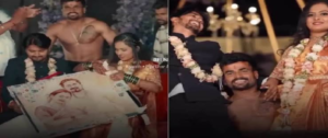 বন্ধুর স্ত্রীর মুখ বুকে একে বিয়ের উপহার! এমন কাণ্ড জীবনেও দেখেননি, দেখুন ভিডিও।