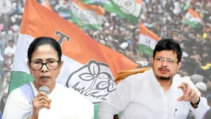 দলীয় প্রতীক ও নাম কার দখলে? উপনির্বাচনের আগেই কমিশনের মুখোমুখি তৃণমূলের দুই শিবির!