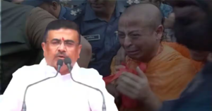 ‘আমাদের অবস্থাও চিন্ময় প্রভুর মতোই হতো!’ গণেশ পুজোর মঞ্চ থেকে বিস্ফোরক মন্তব্য মুখ্যমন্ত্রীর!