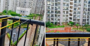 ৭ বছরের শিশুর নিখাদ সাংবাদিকতা! বারান্দা থেকে বৃষ্টির ধ্বংসলীলা দেখে বড় বড় রিপোর্টাররাও অবাক