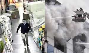 মুহূর্তে কালো ধোঁয়ায় ঢেকে গেল আকাশ! সুরাটের টেক্সটাইল মার্কেটে ভয়াবহ আগুন, আহত দমকলকর্মী