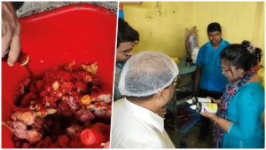 খাবারে বিষাক্ত রং আর নর্দমার ওপরেই বিরিয়ানি রান্না! রাজ্যে খাদ্য সুরক্ষা সপ্তাহে হানা দিয়ে যা দেখলেন আধিকারিকরা