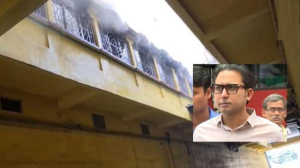 নিজের বাড়িতেই ভয়াবহ অগ্নিকাণ্ড! অগ্নিদগ্ধ হয়ে আশঙ্কাজনক অবস্থায় হাসপাতালে সাগরদিঘির বিধায়ক বায়রন বিশ্বাস।